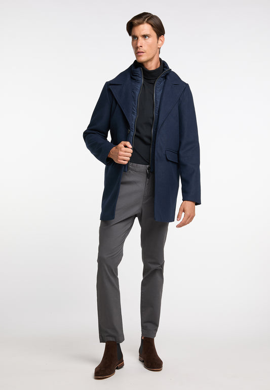 DreiMaster Klassik Men's Wool Blend Transition Coat