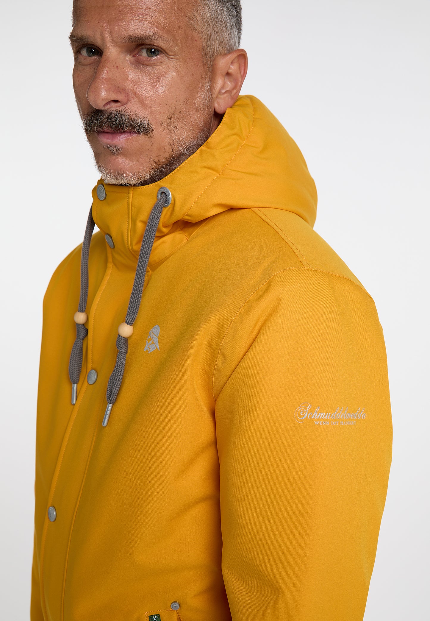 Schmuddelwedda Herren Winterjacke aus recyceltem Polyester