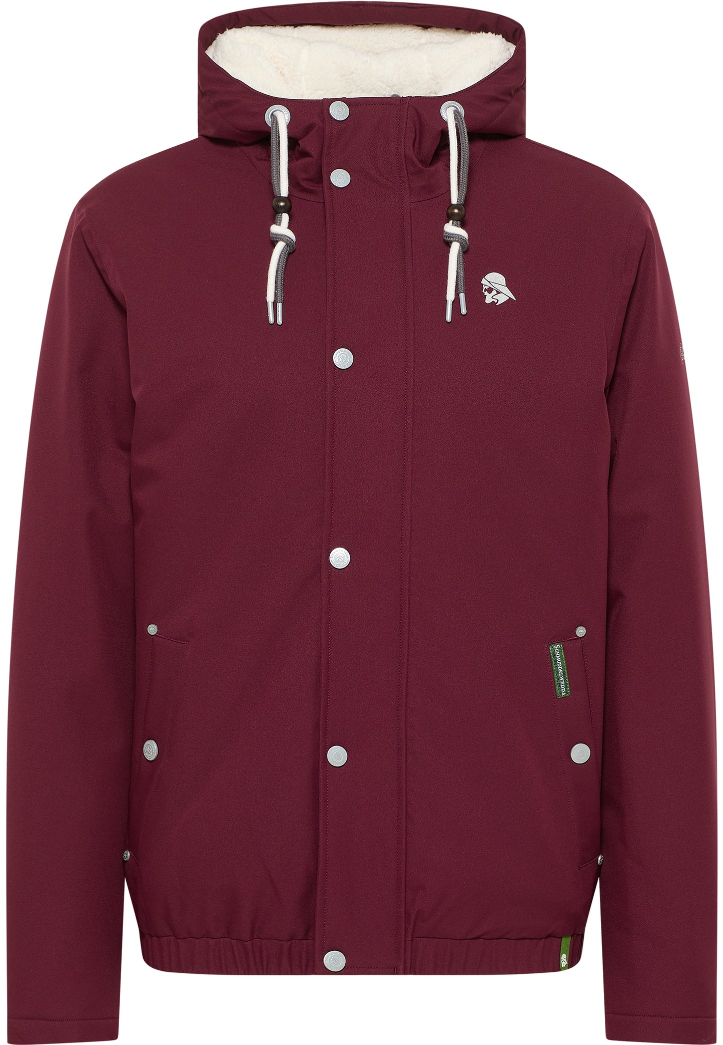 Schmuddelwedda Herren Winterjacke aus recyceltem Polyester