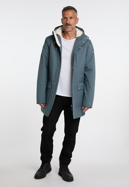 Schmuddelwedda Men's Winter Parka Made From Recycled Polyester