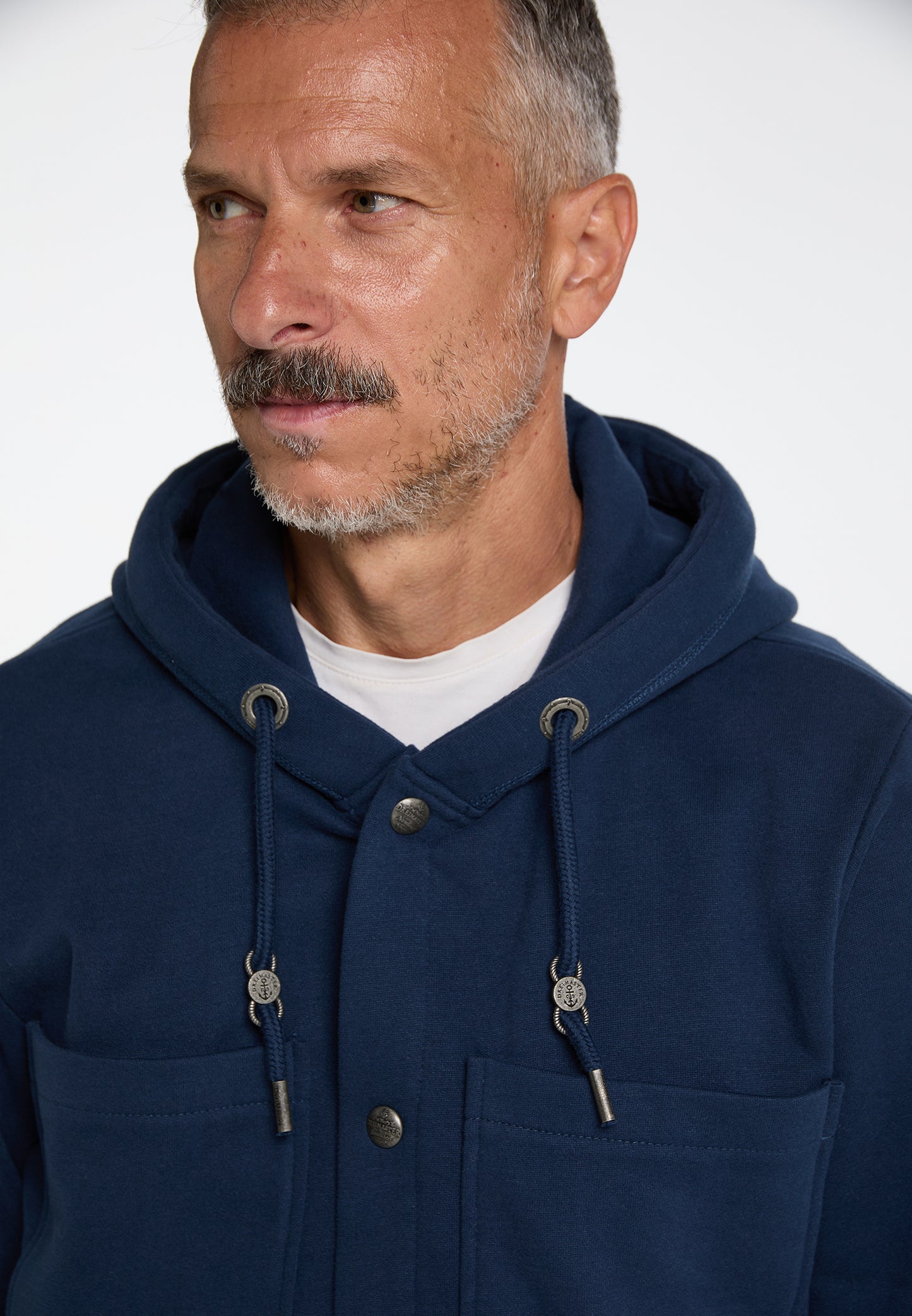 Dreimaster Vintage Herren Sweatjacke