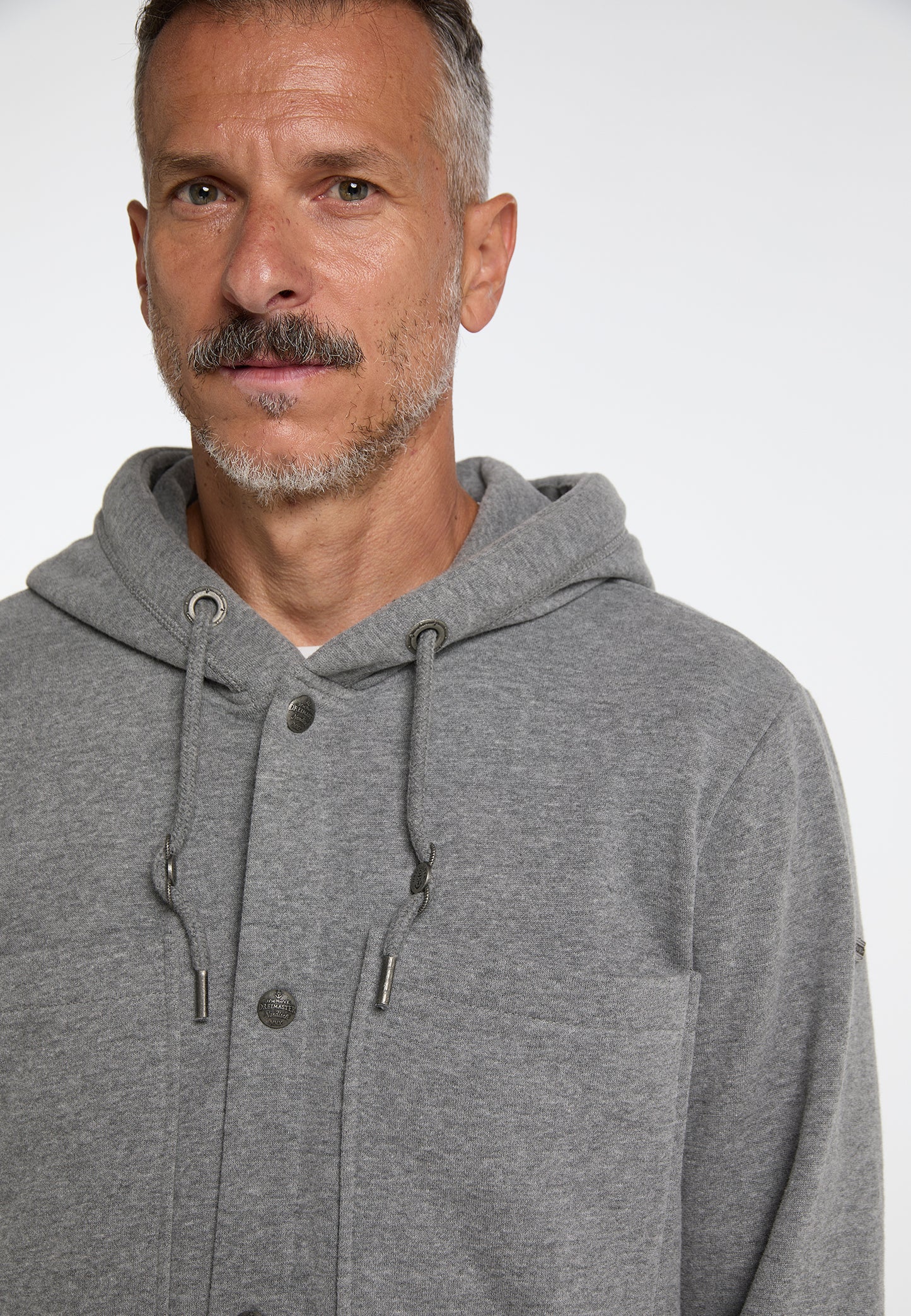 Dreimaster Vintage Herren Sweatjacke