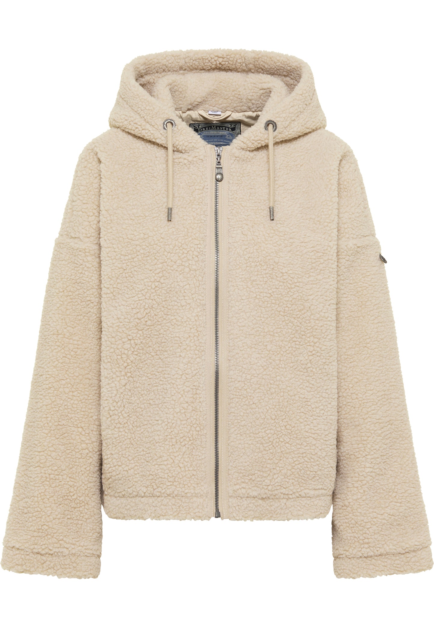 Dreimaster Vintage Damen Übergangsjacke aus Teddy