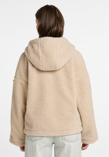 Dreimaster Vintage Damen Übergangsjacke aus Teddy