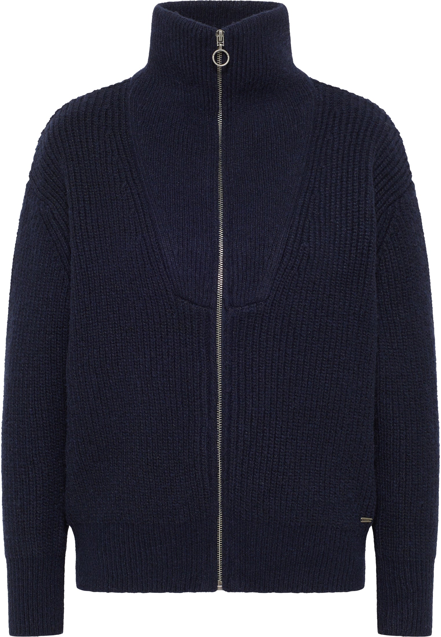 Dreimaster Vintage Damen Cardigan mit Reißverschluss