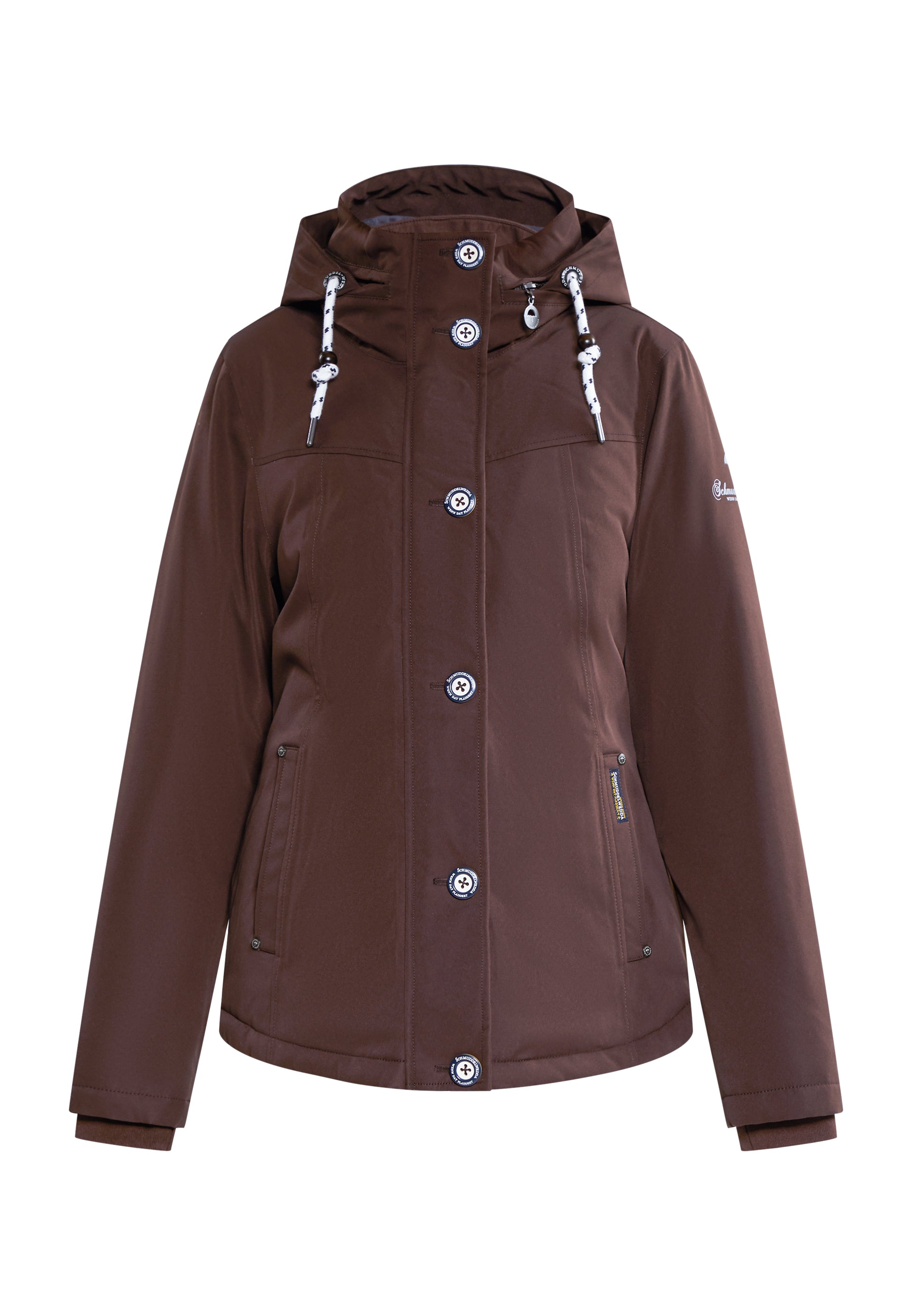 Schmuddelwedda damska ocieplana kurtka zimowa