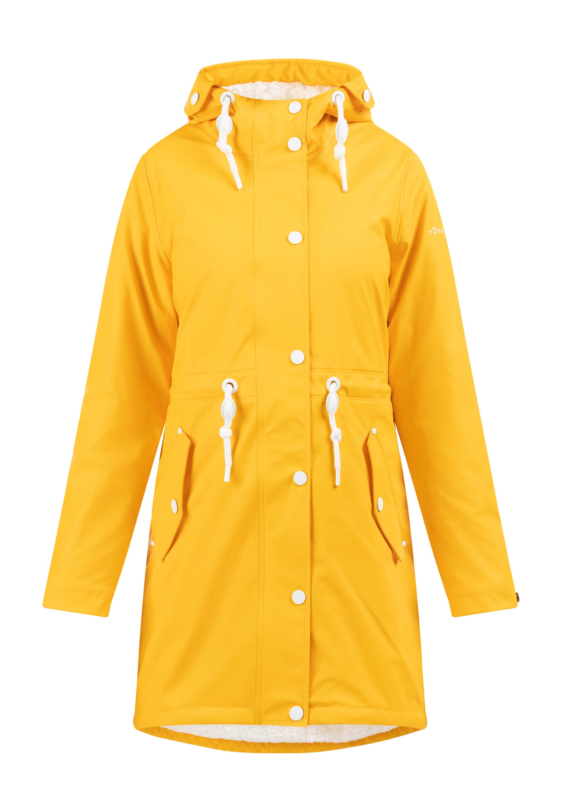 DreiMaster Maritim Women's Raincoat With Teddy Lining