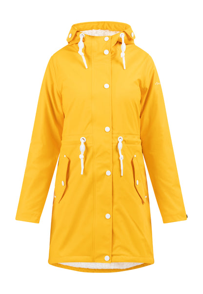 DreiMaster Maritim Women's Raincoat With Teddy Lining