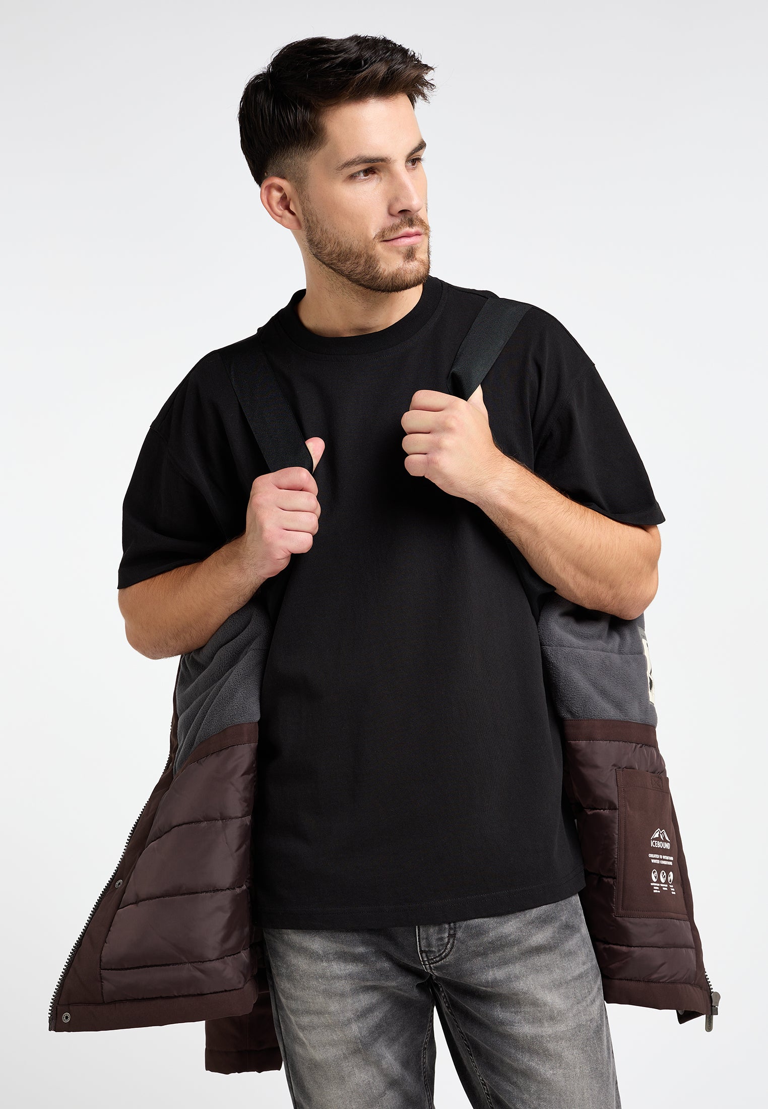 ICEBOUND kurtka zimowa męska z ociepleniem