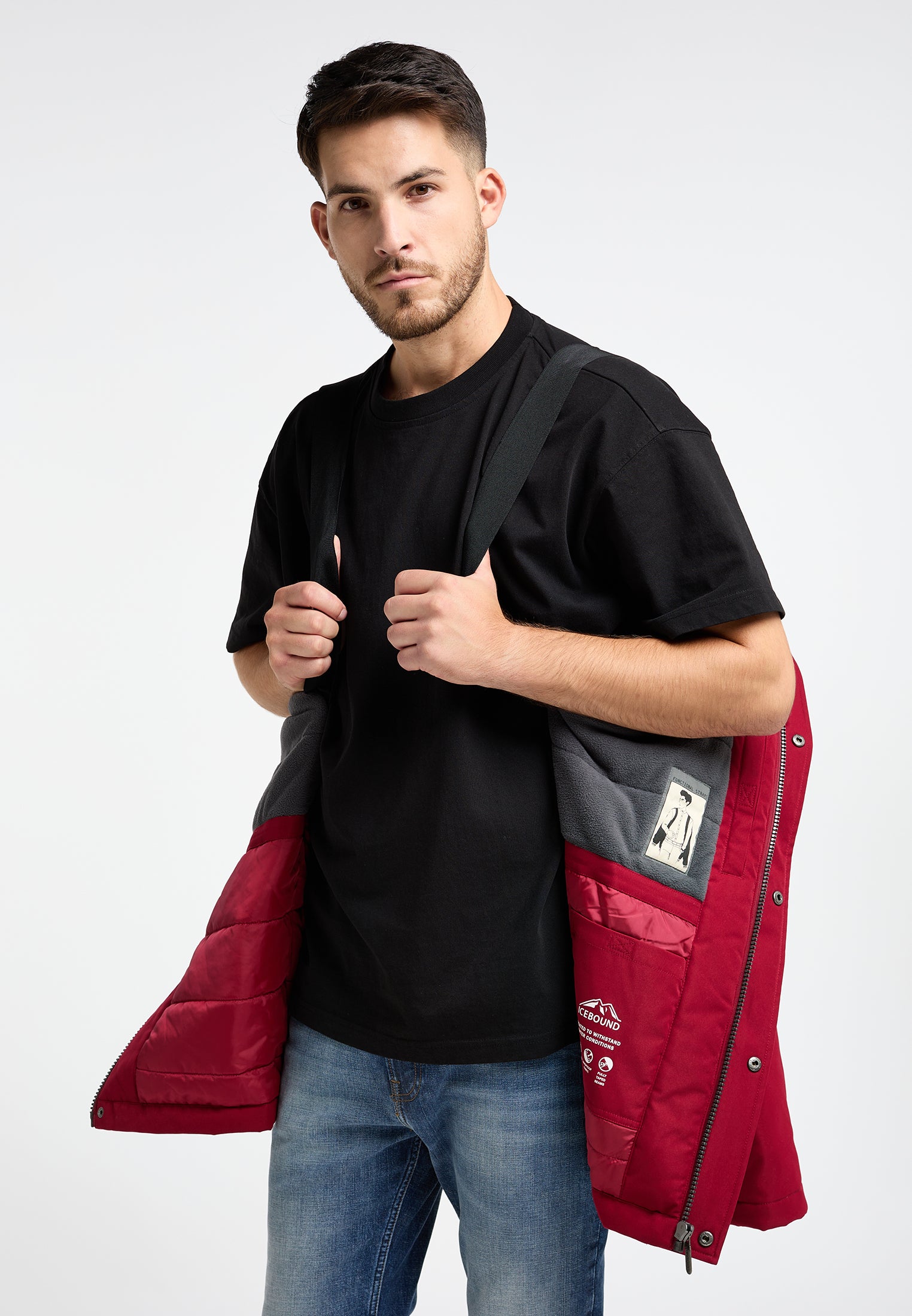 ICEBOUND kurtka zimowa męska z ociepleniem