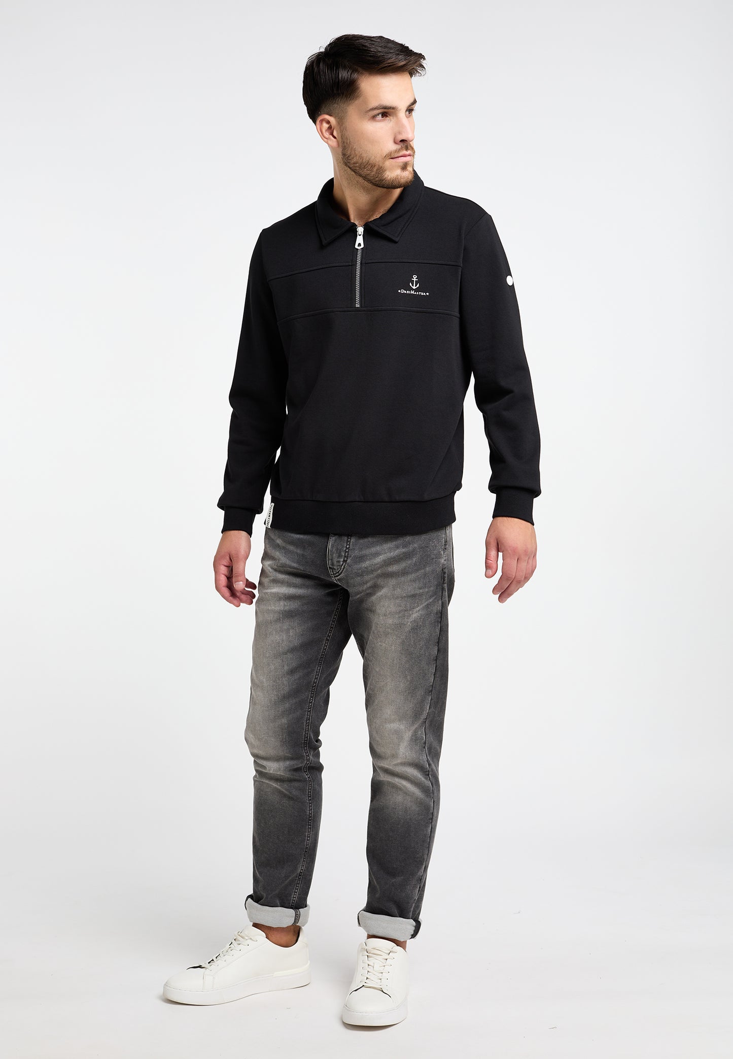 Dreimaster Maritim Herren Sweatshirt