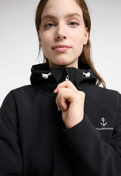 Dreimaster Maritim Damen Softshelljacke