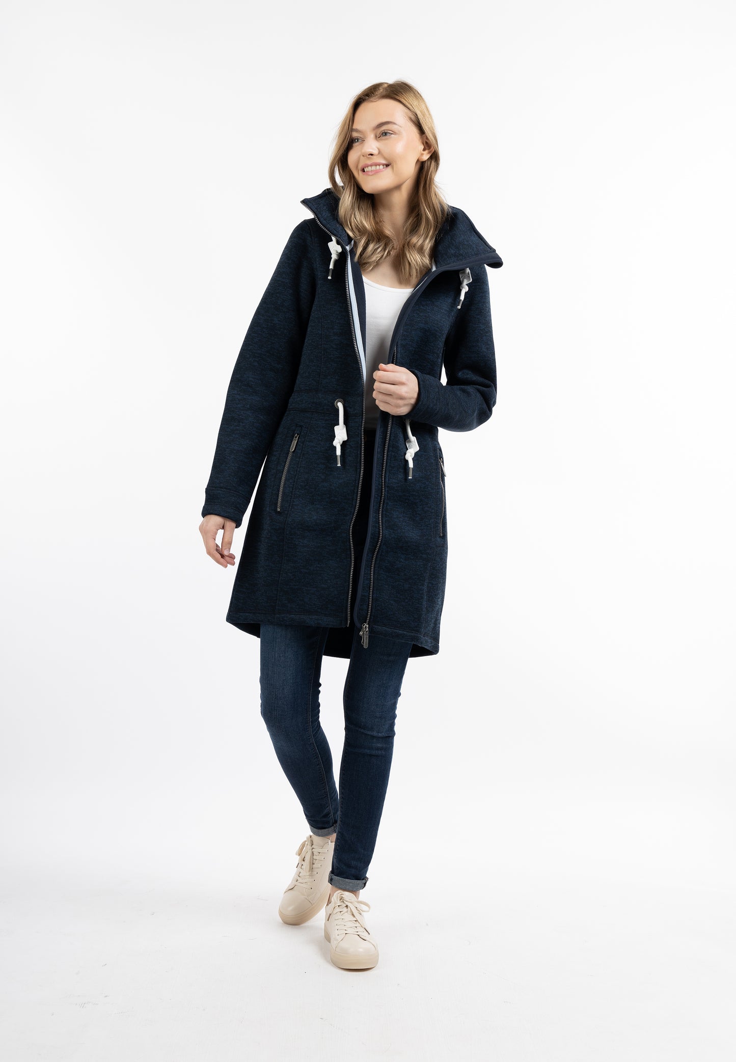ICEBOUND Women's Knit Fleece Coat