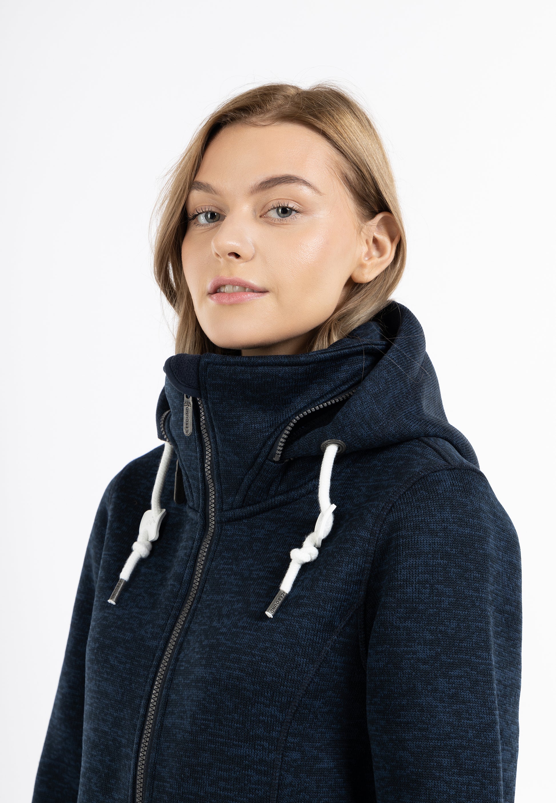 ICEBOUND Women's Knit Fleece Coat