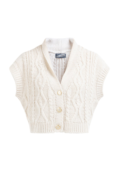 DreiMaster Vintage damska kamizelka dzianinowa