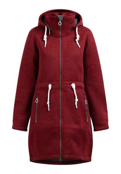 Dreimaster Maritim Damen Strickfleecemantel