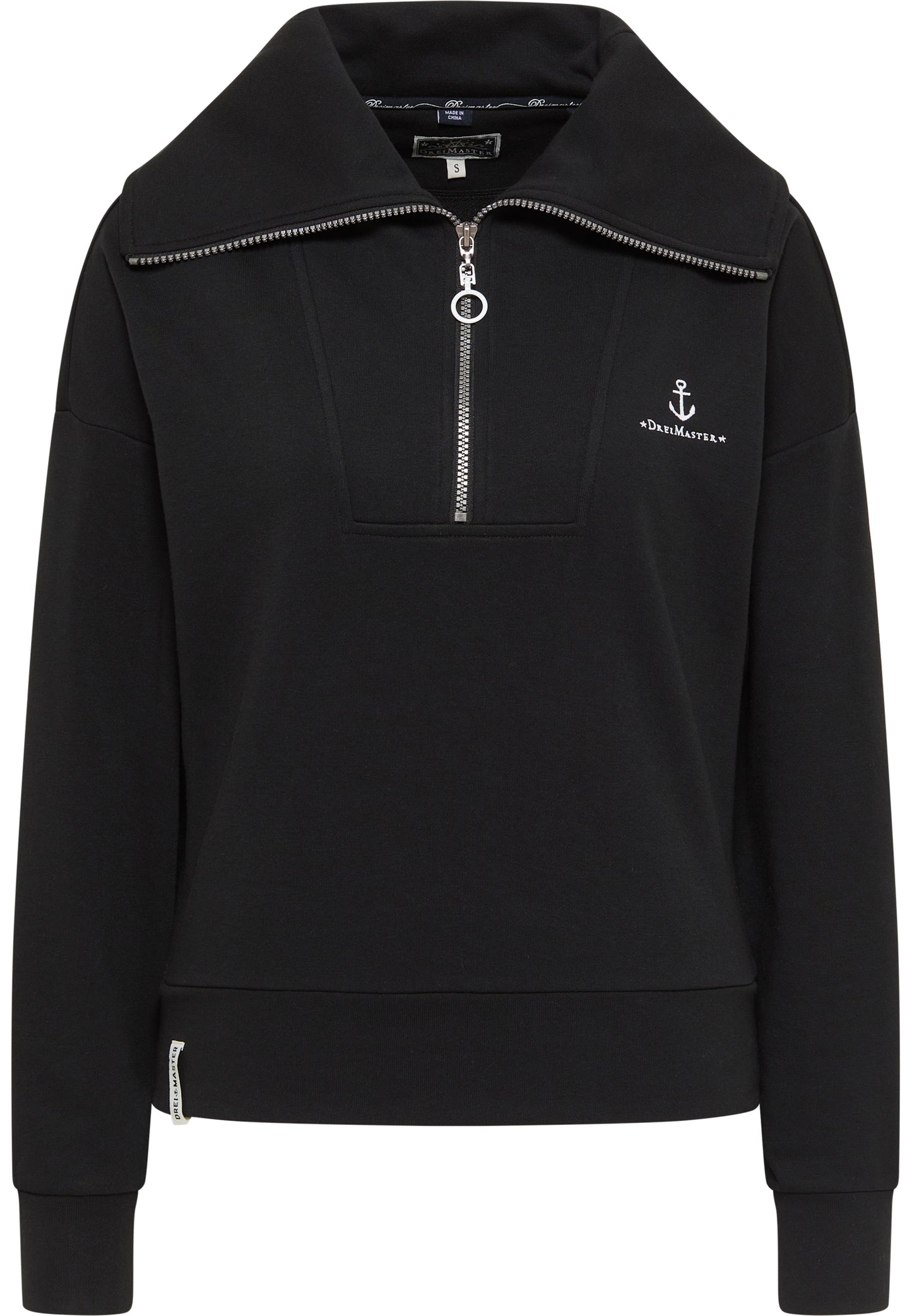 DreiMaster Maritim damska bluza oversize