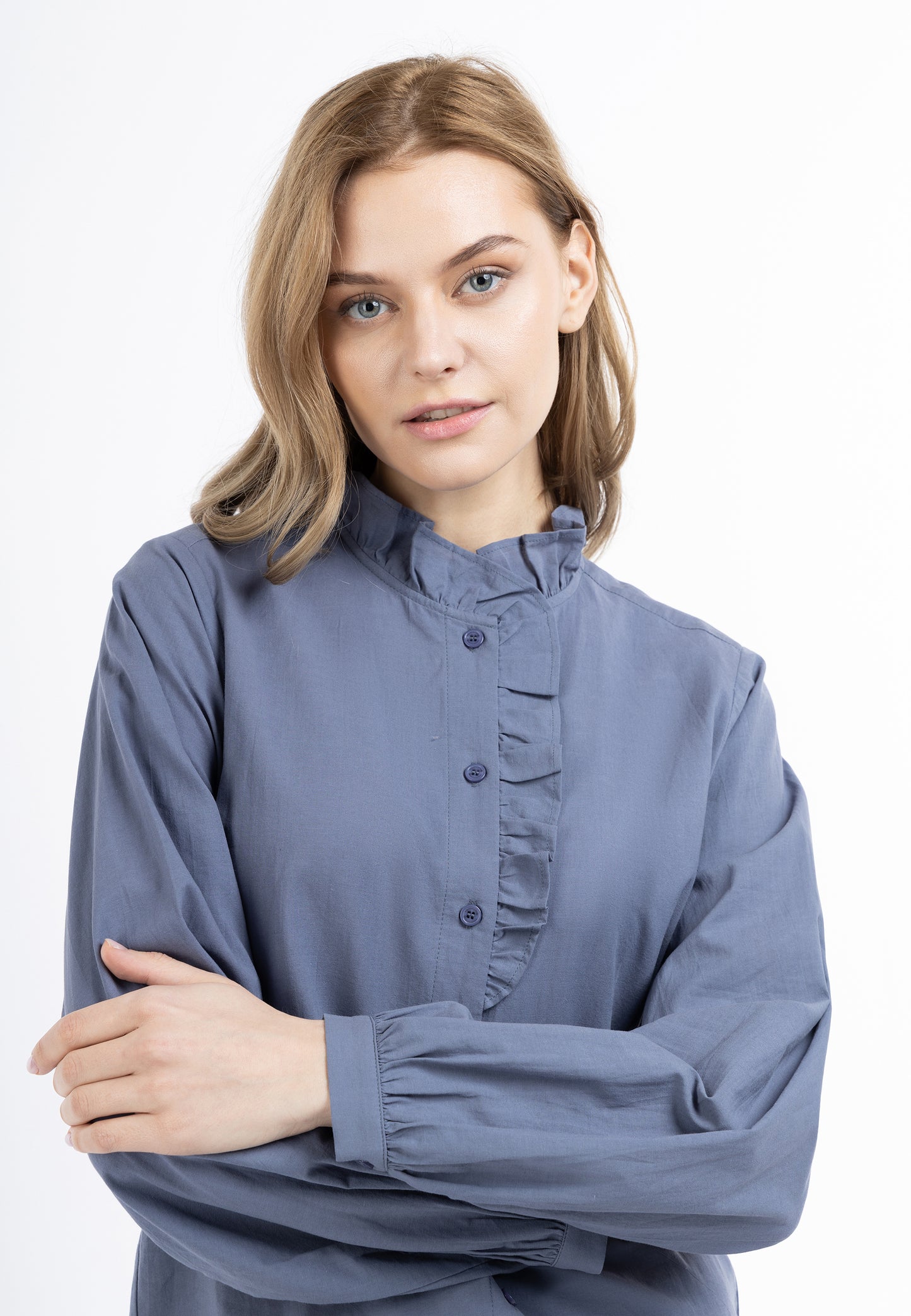 Dreimaster vintage Women's Long Sleeve Blouse