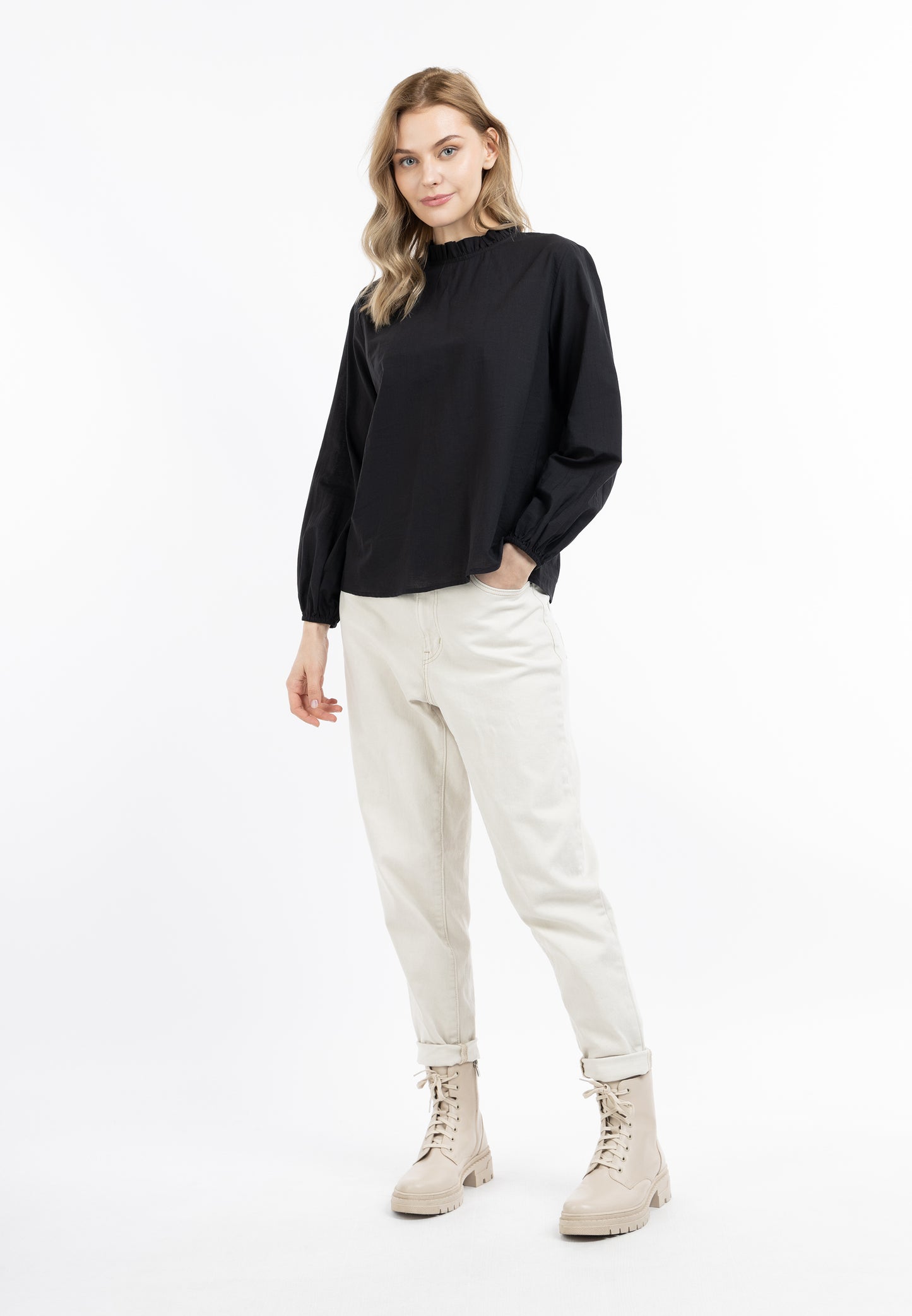 DreiMaster Vintage Women's Long Sleeve Blouse