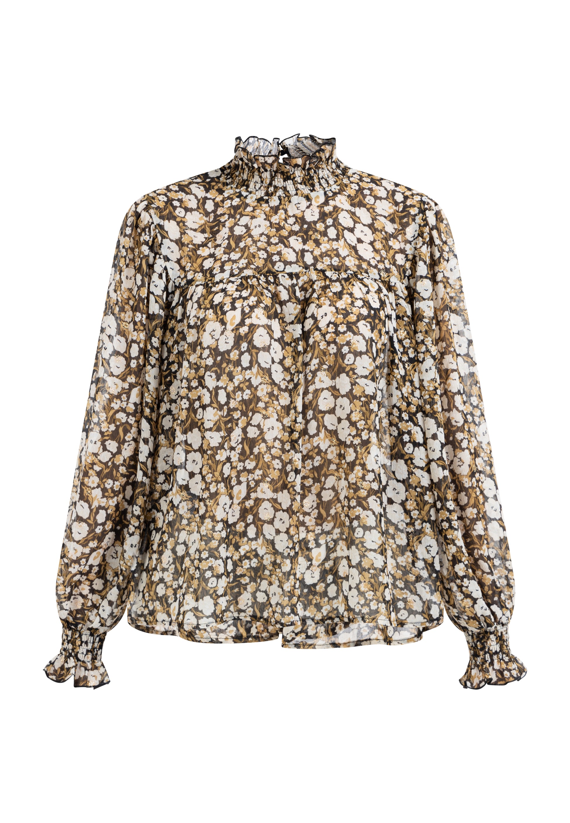 Dreimaster Vintage Damen Bluse Shirt