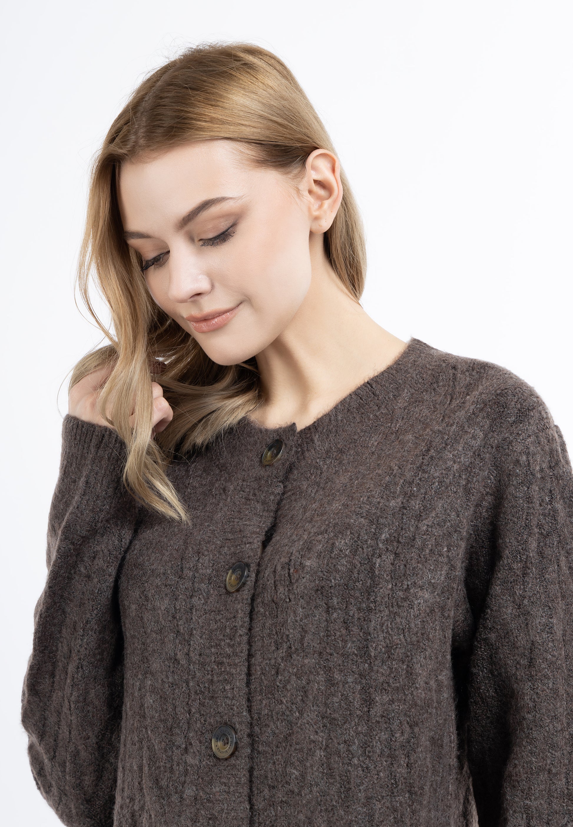 DreiMaster Vintage Women's Cardigan With Button