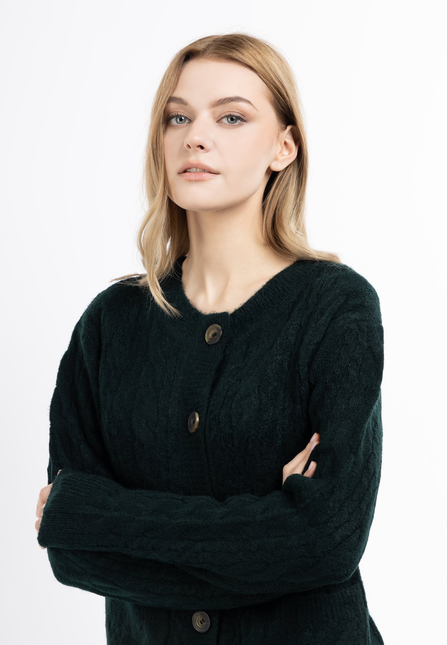 DreiMaster Vintage Women's Cardigan With Button