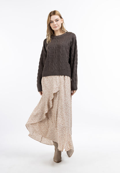 Dreimaster Vintage Damen Strickpullover