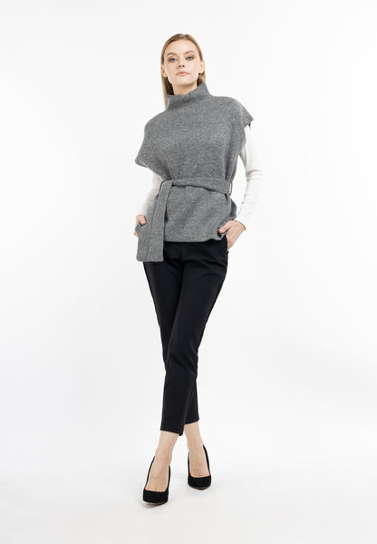 DreiMaster Klassik damskie ponczo z dzianiny