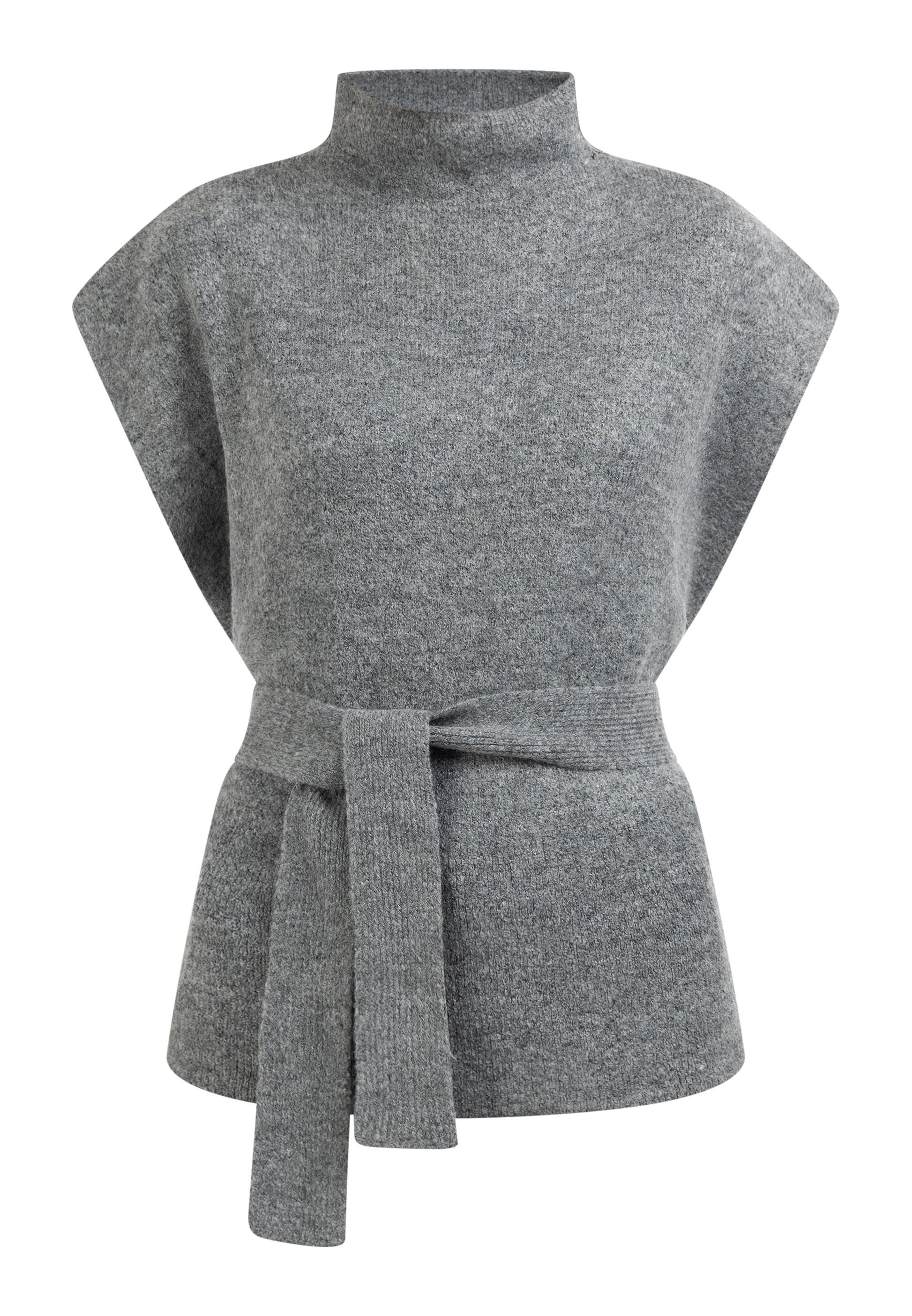 DreiMaster Klassik damskie ponczo z dzianiny