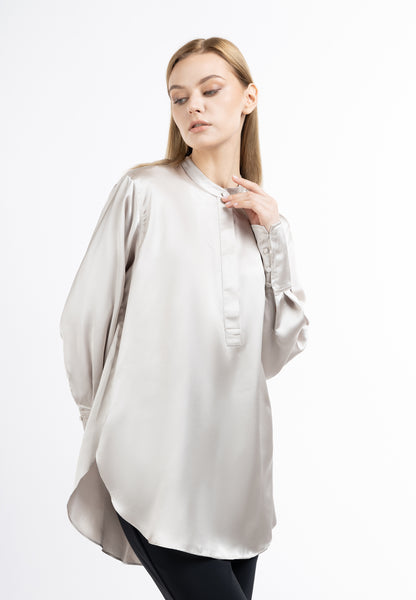 DreiMaster Klassik damska bluzka z długim rękawem