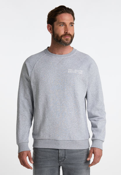 DreiMaster Maritim męska bluza z okrągłym dekoltem