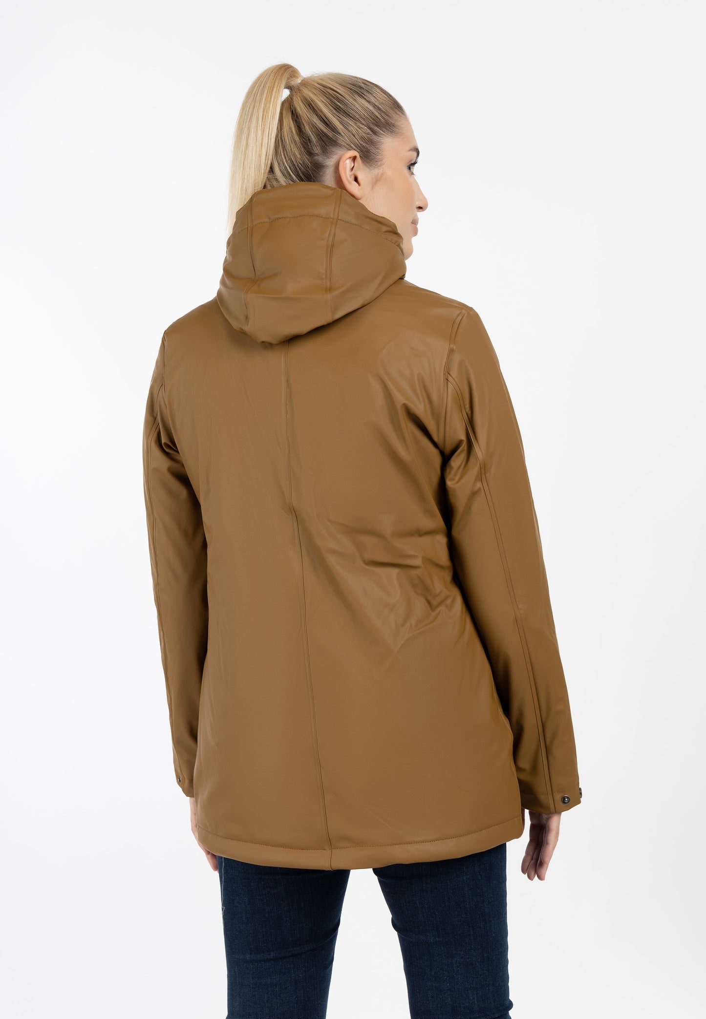 Dreimaster Maritim Women's Rain Jacket With Teddy Lining