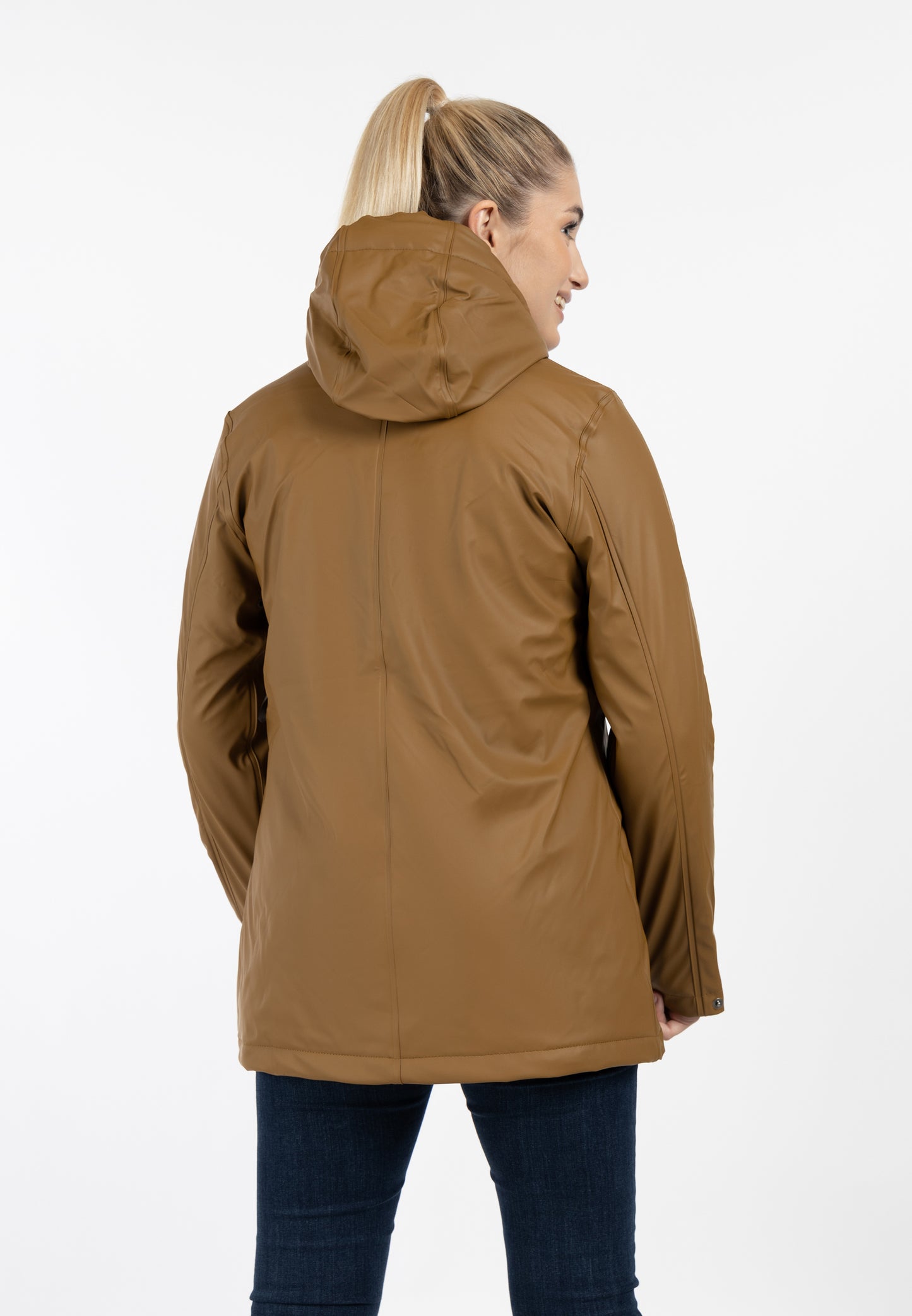 ICEBOUND Women's Rain Jacket With Teddy Lining