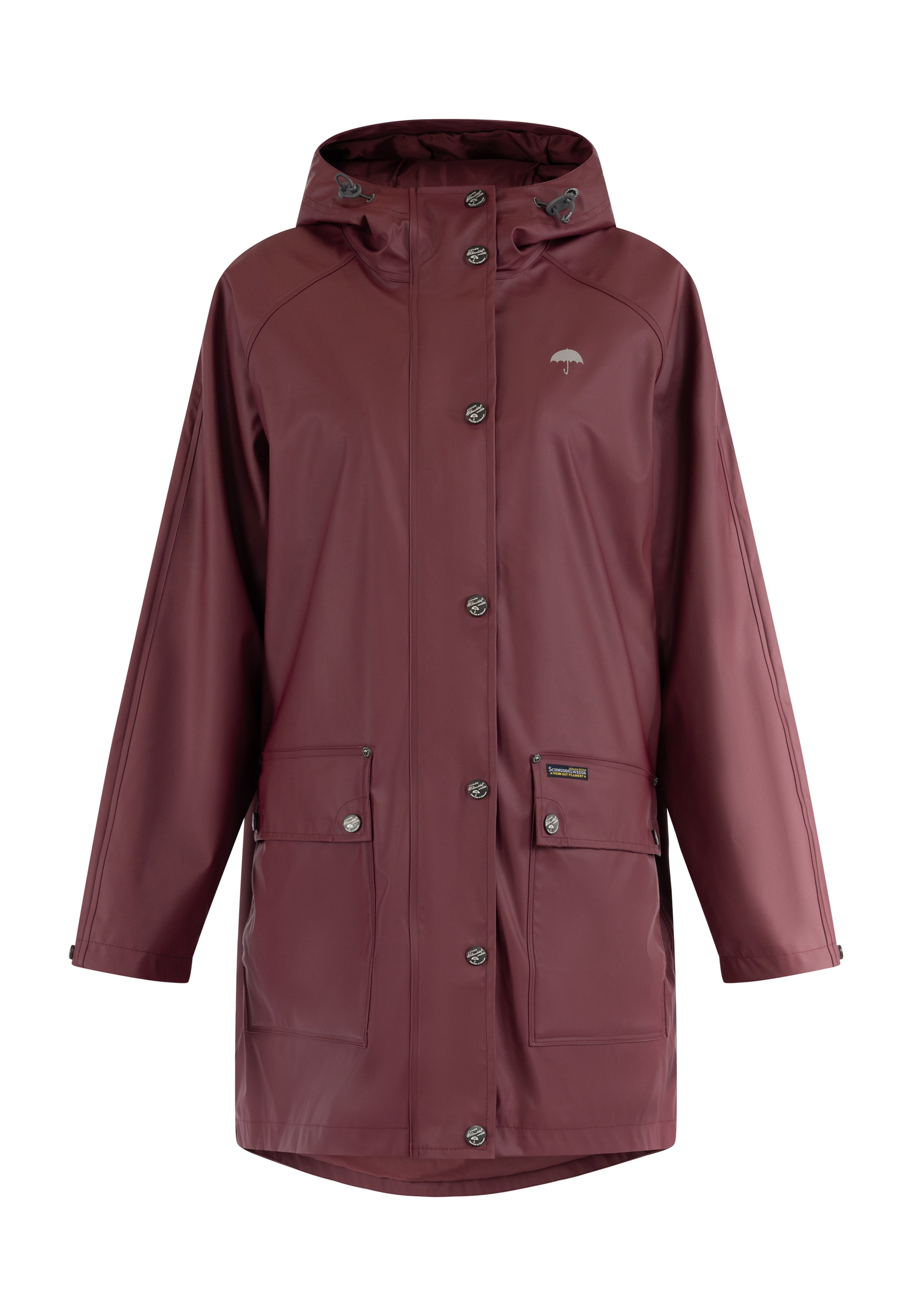 Schmuddelwedda Damen Übergrößen Regenmantel