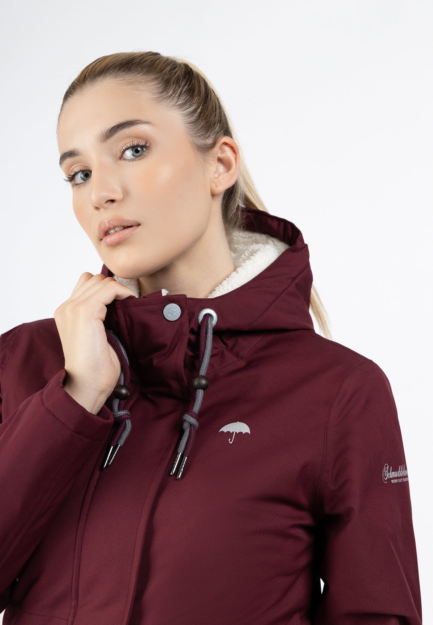 Schmuddelwedda damska zimowa parka