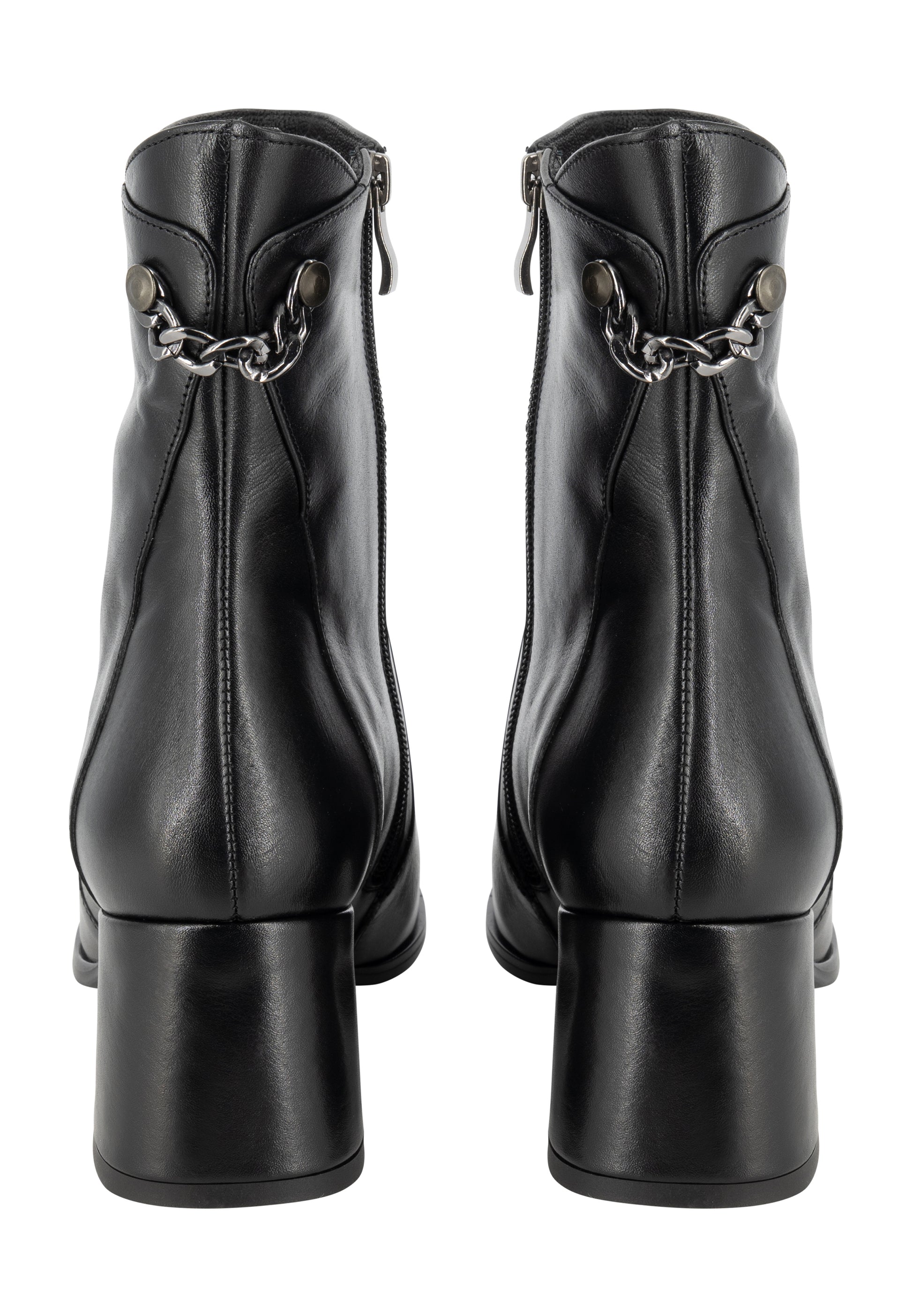 DreiMaster Klassik Women's Leather Ankle Boots