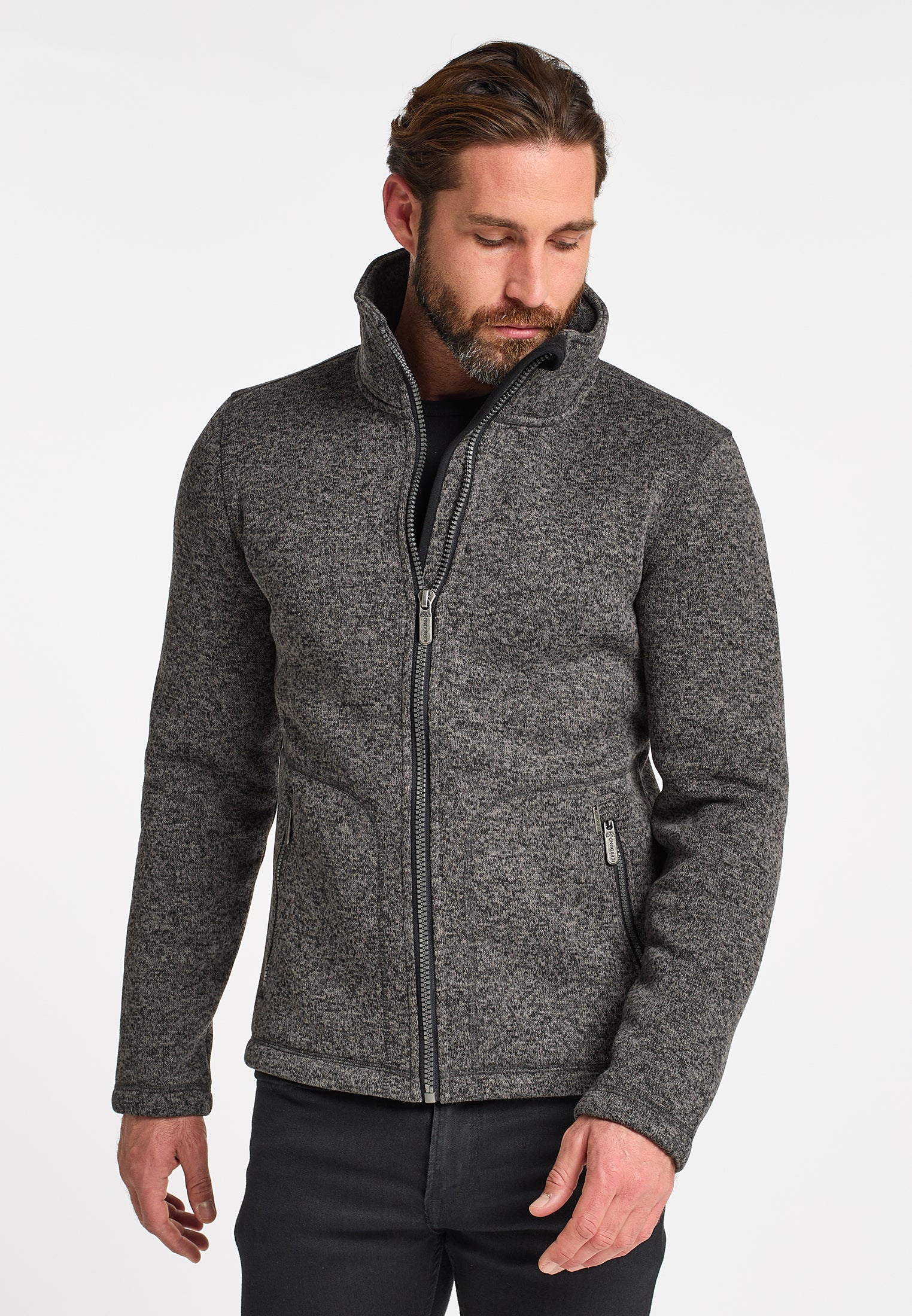 ICEBOUND Men's Knitted Fleece Jacket