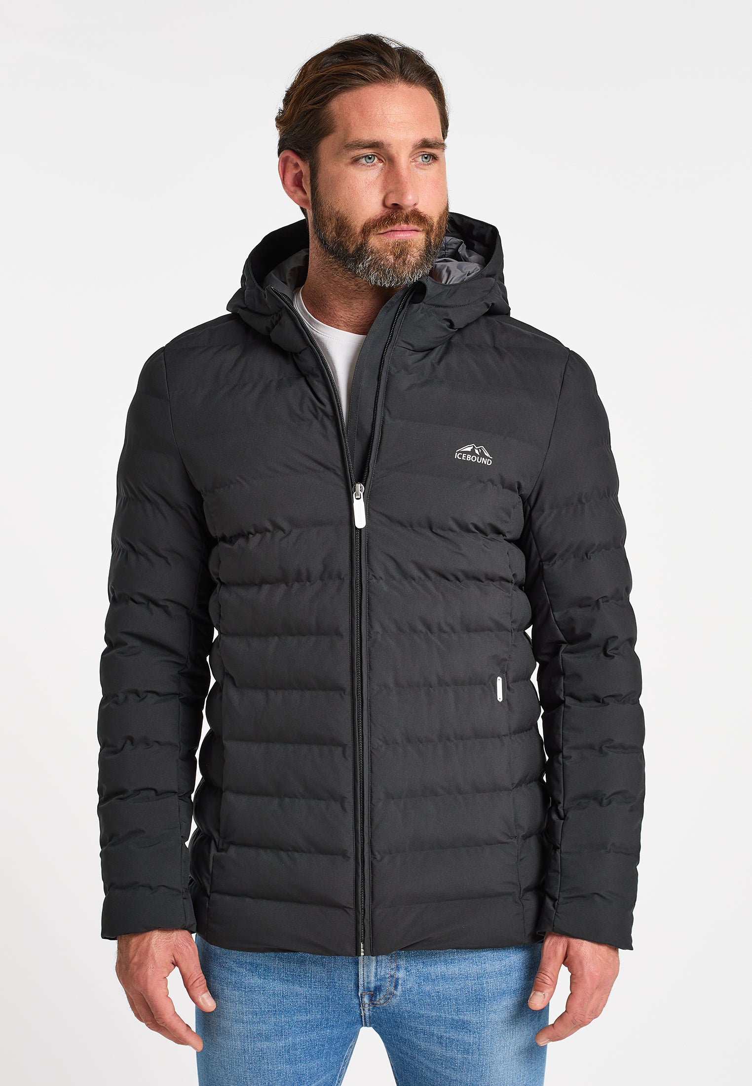 ICEBOUND Men's Padded Quilted Jacket