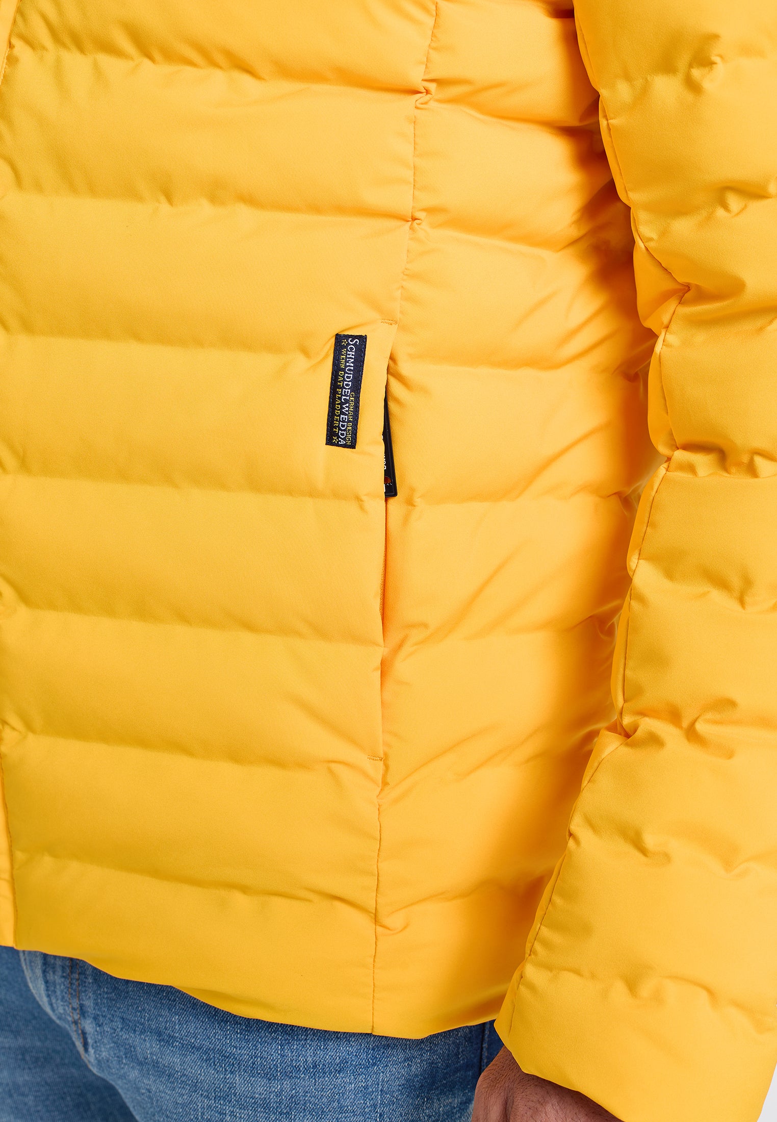 Schmuddelwedda męska pikowana kurtka ocieplana