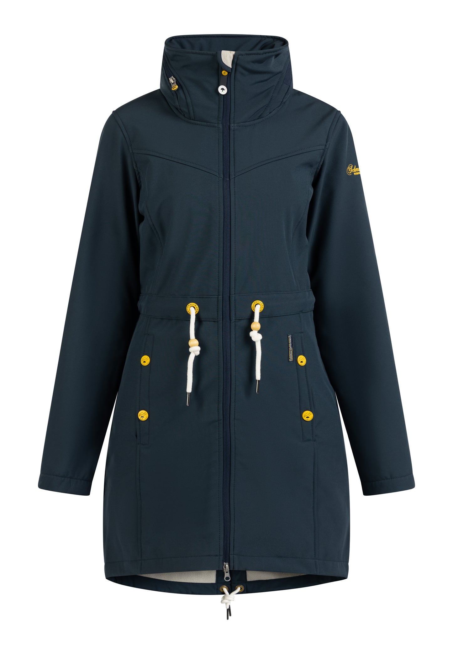 Schmuddelwedda damski płaszcz softshell z magicznym nadrukiem