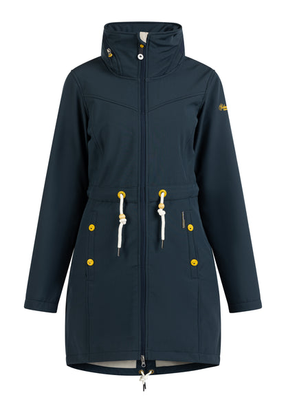 Schmuddelwedda damski płaszcz softshell z magicznym nadrukiem