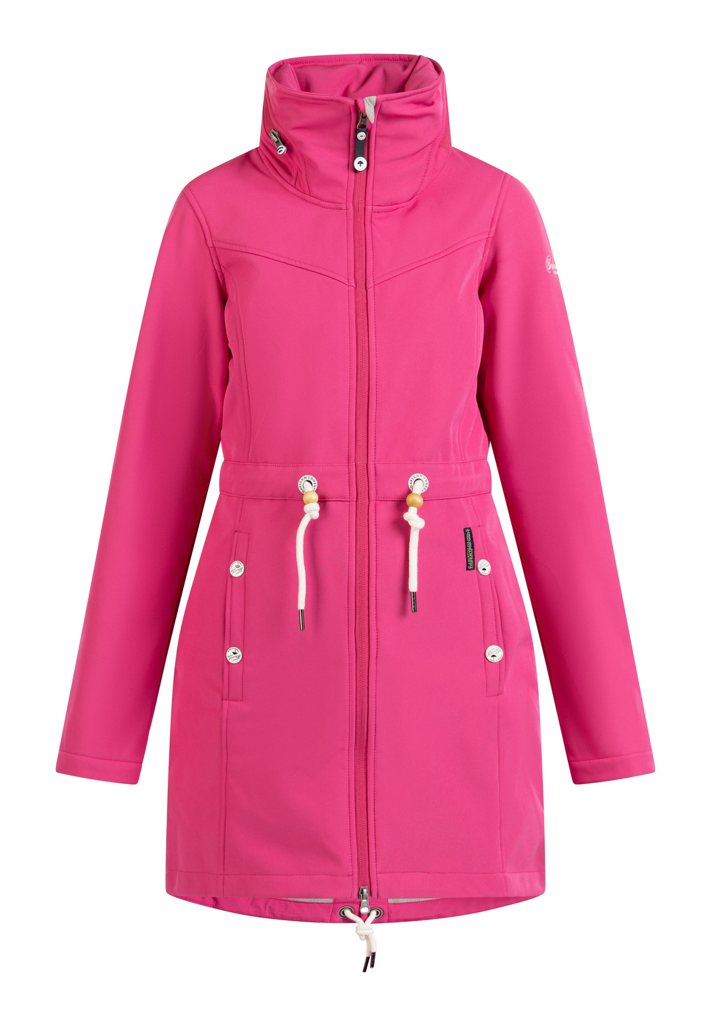 Schmuddelwedda damski płaszcz softshell z magicznym nadrukiem