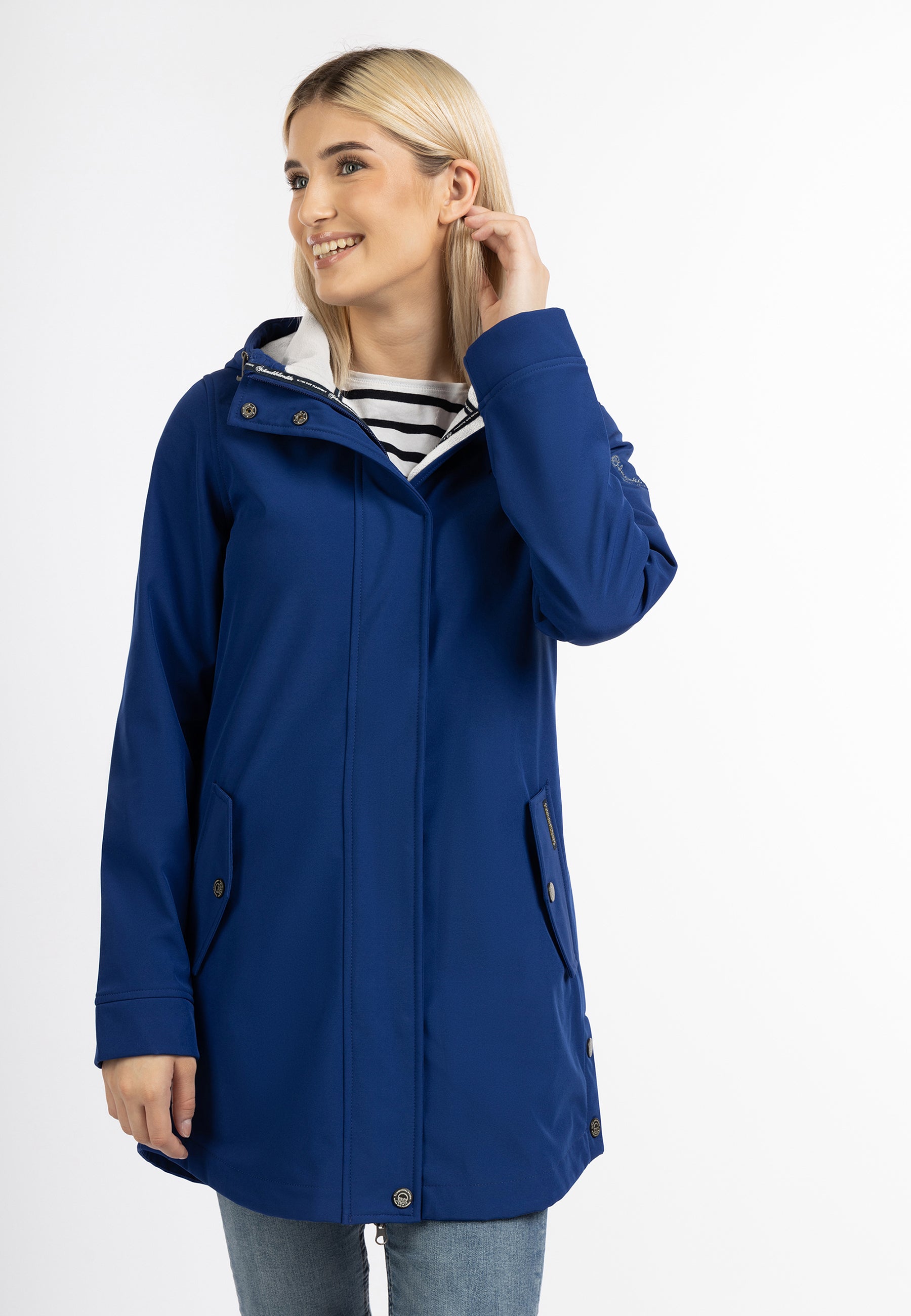 Schmuddelwedda Women's Short Coat Made Of Softshell