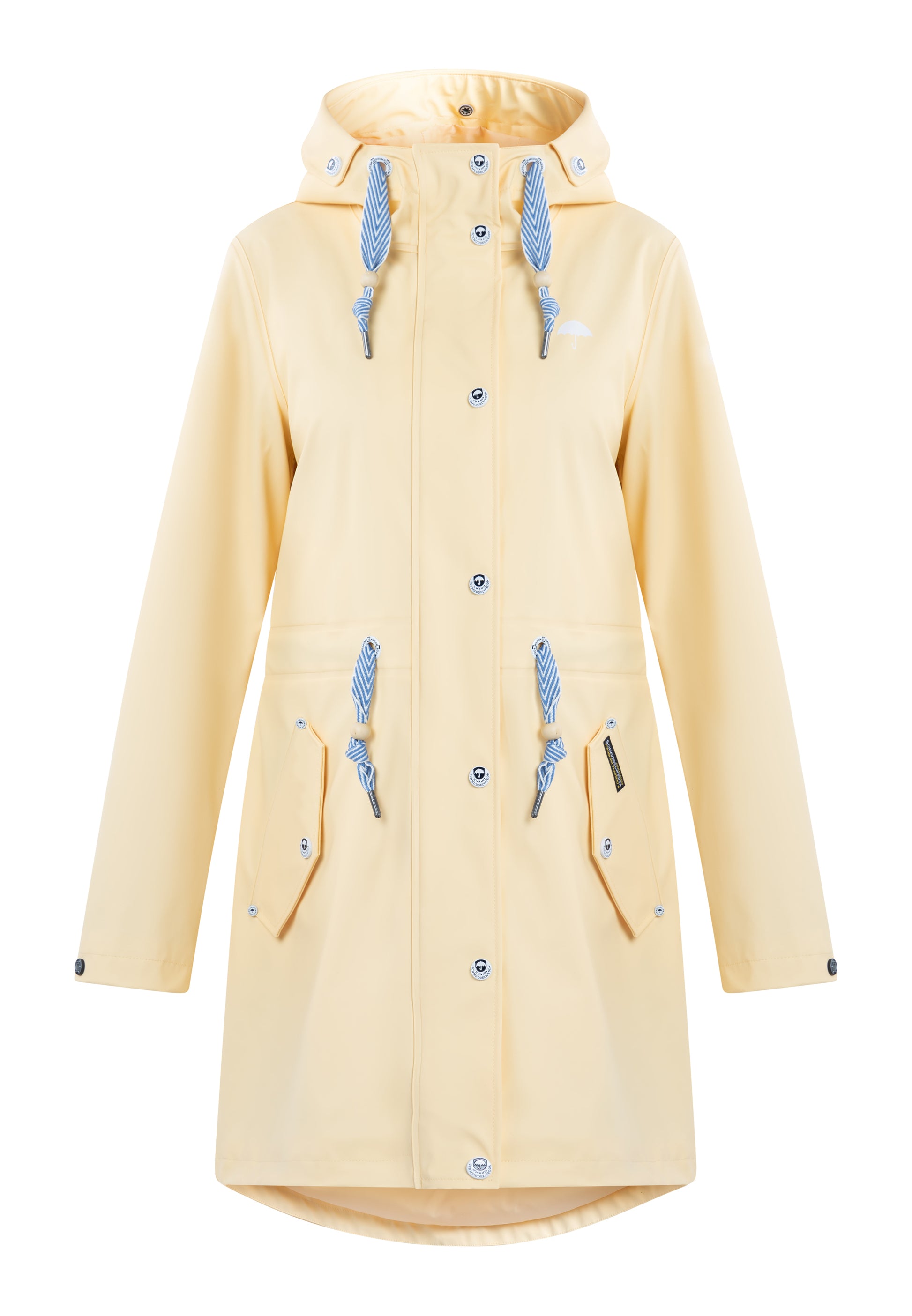 Schmuddelwedda Damen Regenmantel