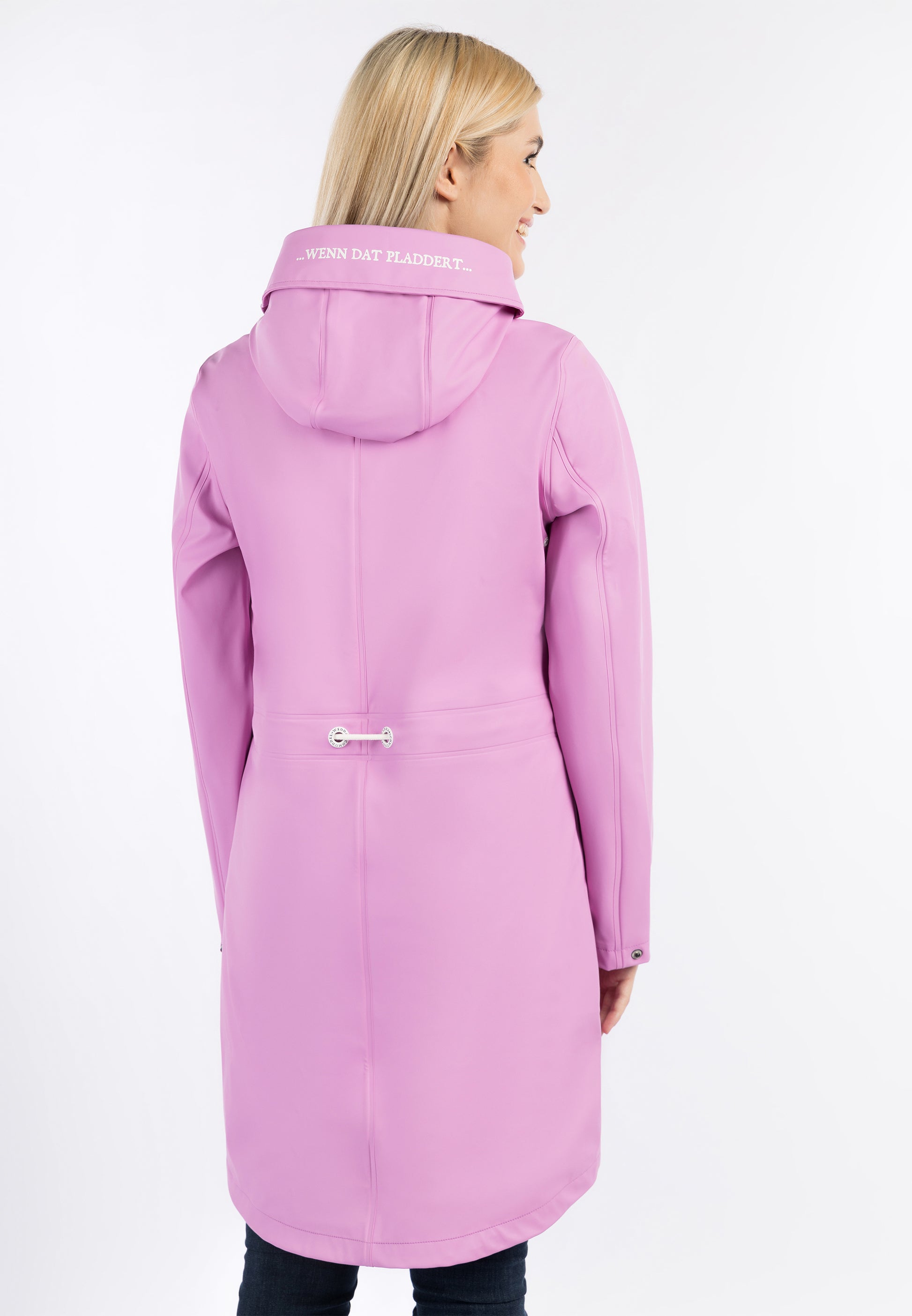 Schmuddelwedda Damen Regenmantel