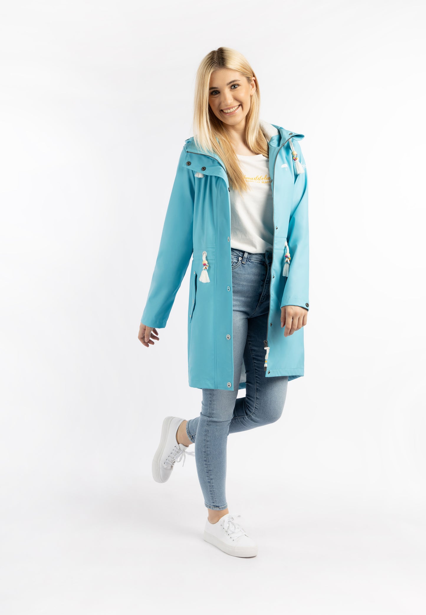 Schmuddelwedda Damen Regenmantel