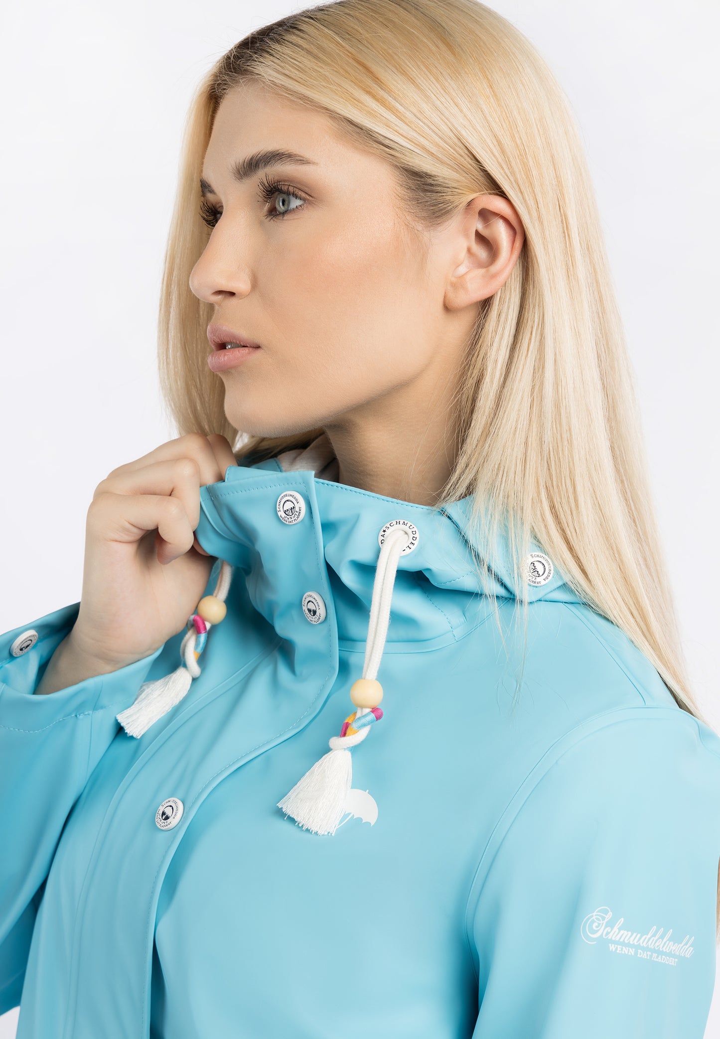 Schmuddelwedda Damen Regenmantel