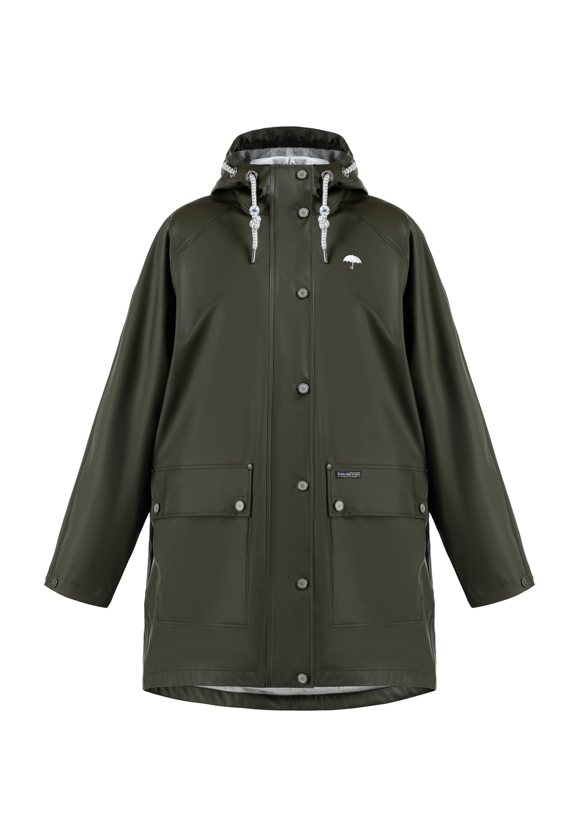 Schmuddelwedda Damen Übergrößen Regenmantel