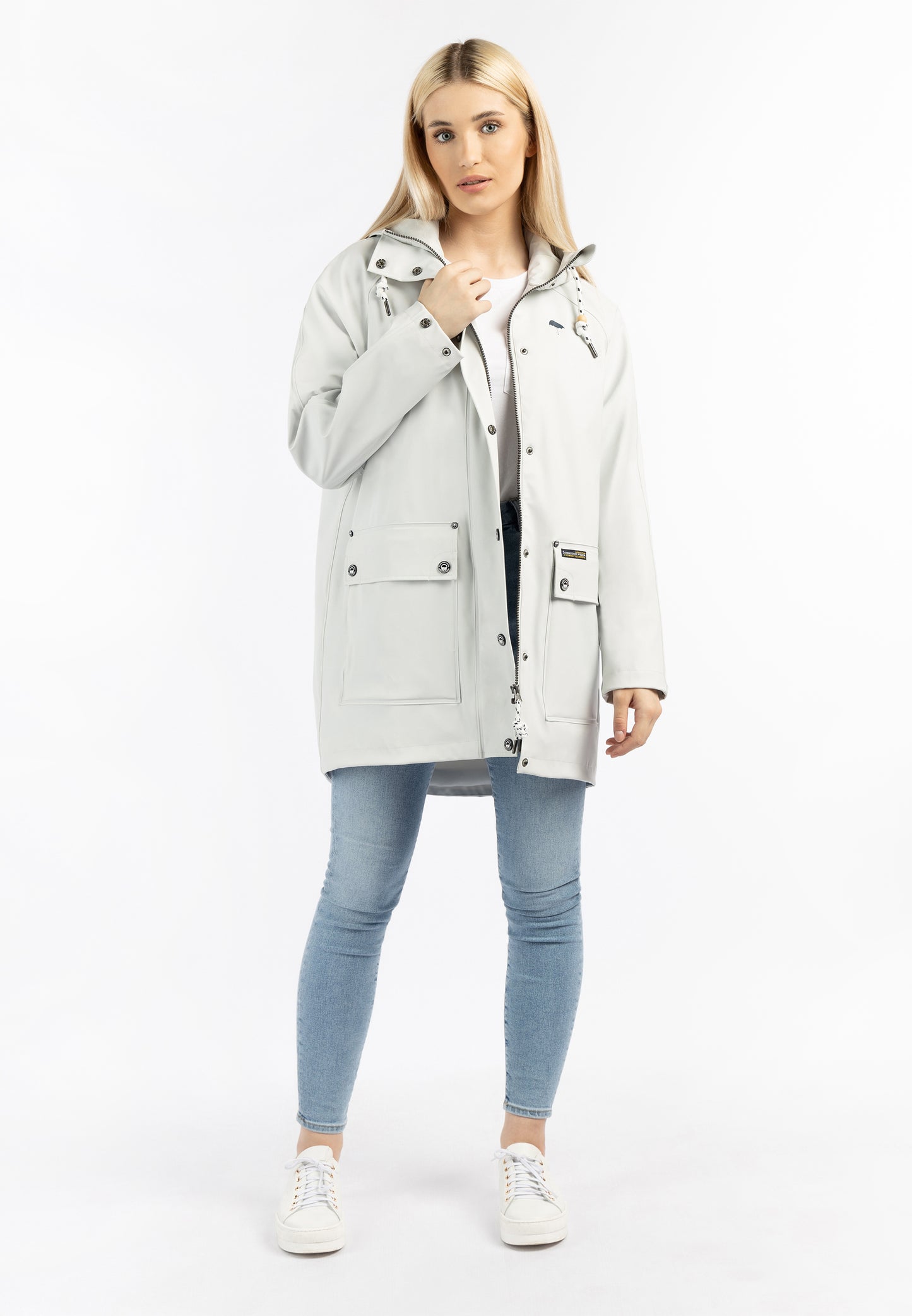 Schmuddelwedda Damen Übergrößen Regenmantel