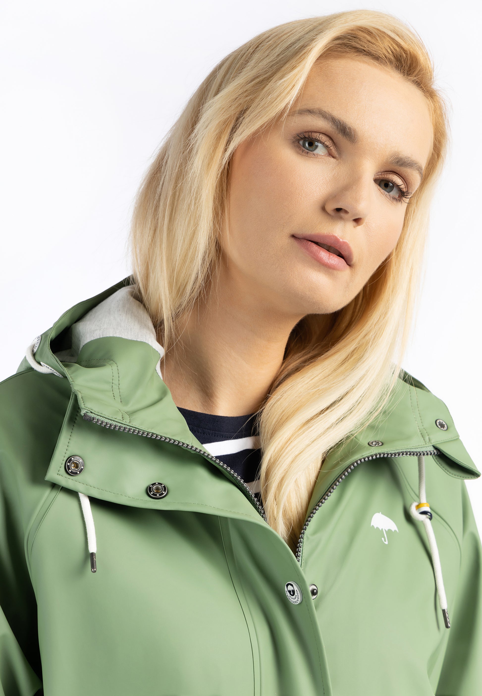 Schmuddelwedda Damen Übergrößen Regenmantel